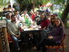 Almuerzo con Richard Stallman y miembros de la Municipalidad de Rosario