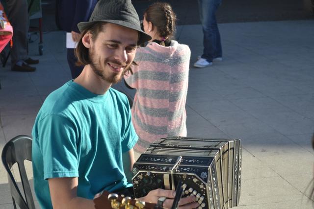 Martin y su bandoneon